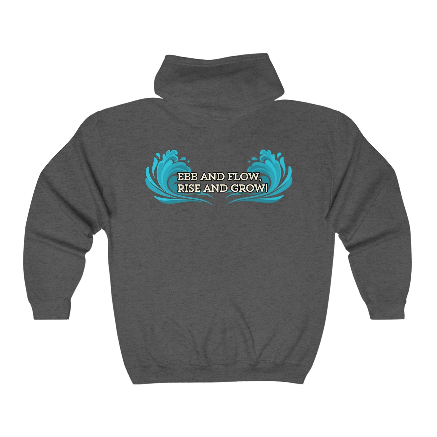 Life is Wavy Unisex Heavy Blend™ Full Zip Hooded Sweatshirt #LW1