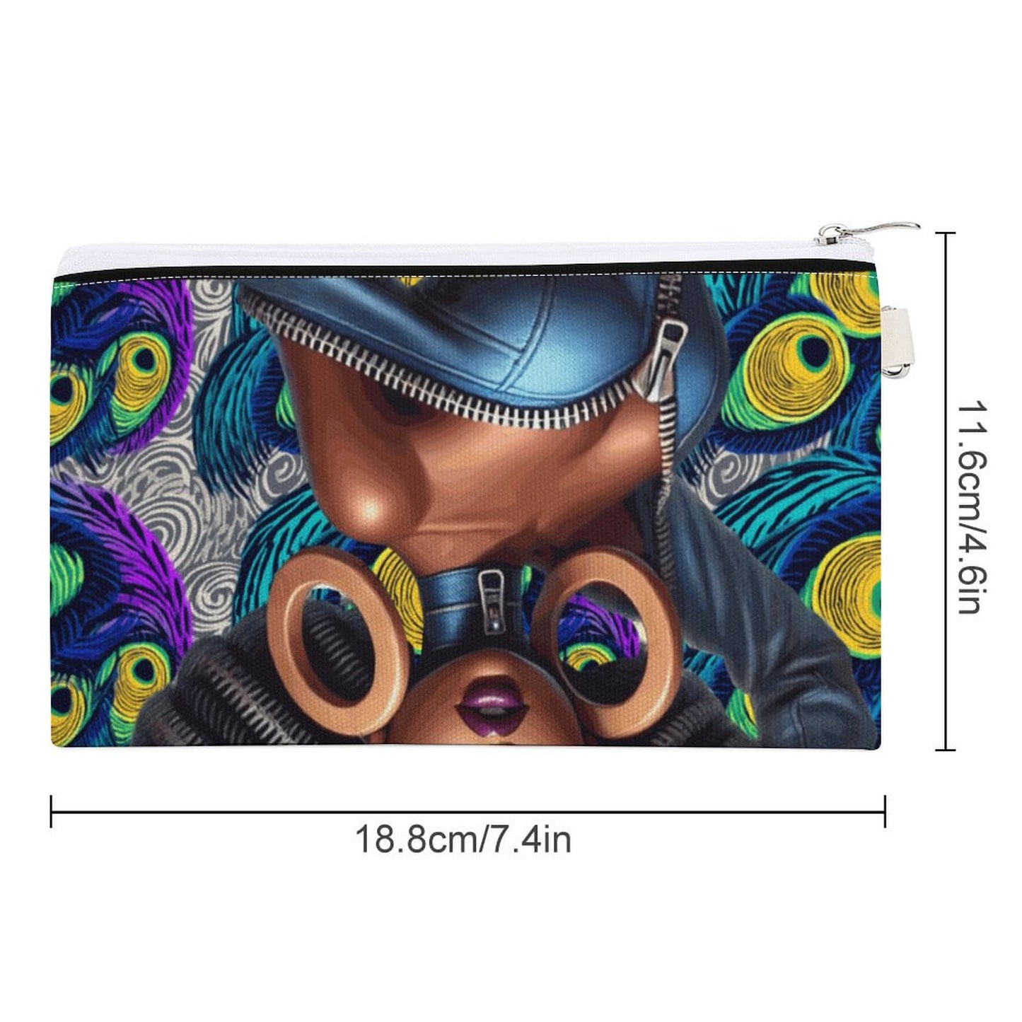 All-Over Printing Canvas Wallets