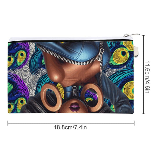 All-Over Printing Canvas Wallets