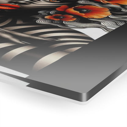 Zebra Fantasy Acrylic Prints #ZF24