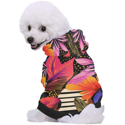 Pet Hoodie Neon Colors Pink, Blue, Orange, Yellow Pet Dog Hoodie