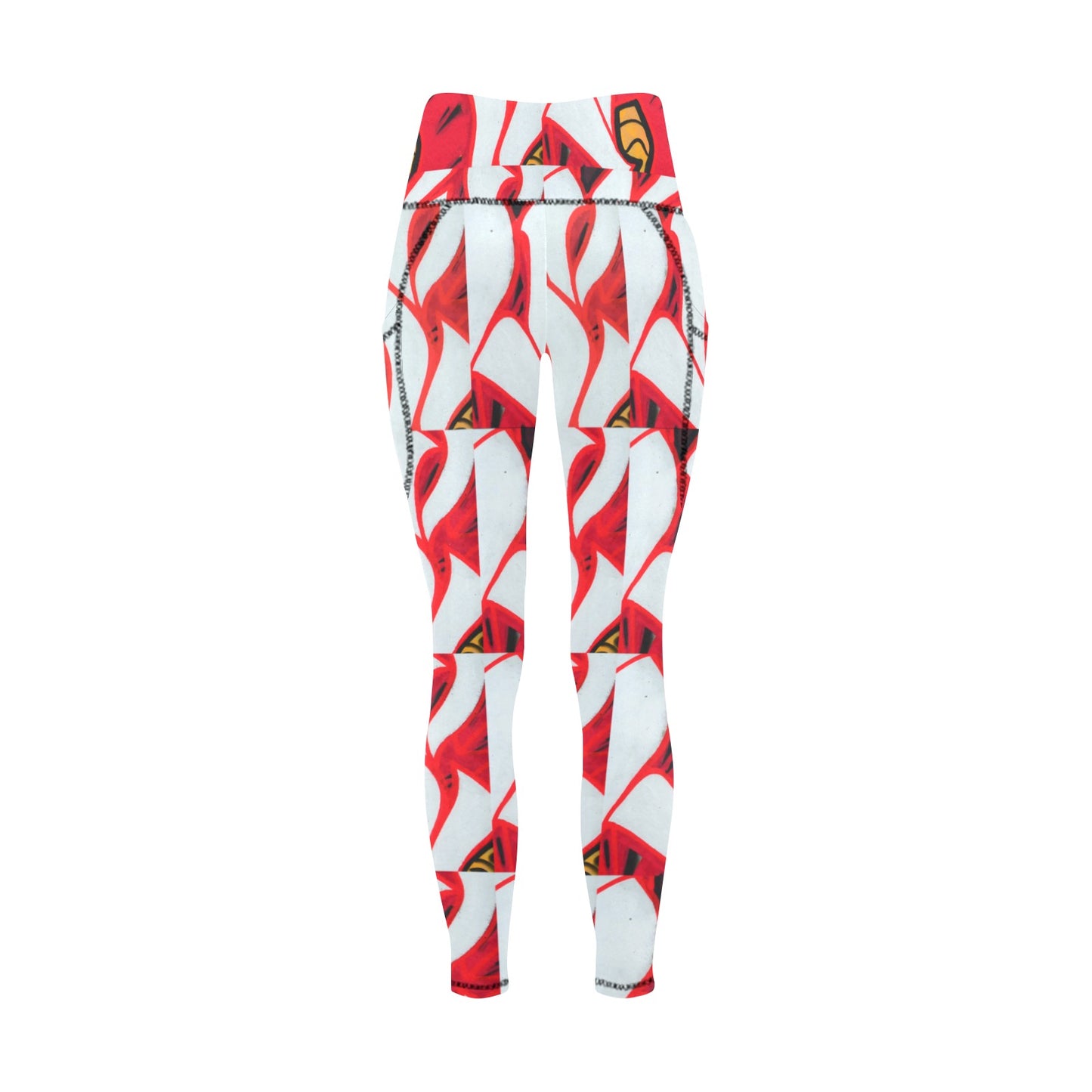 All Over Print Leggings with Pockets (L56)