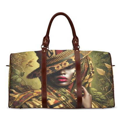 Camo Queen Waterproof Large Travel Bag Waterproof Travel Bag/Large (Model 1639)