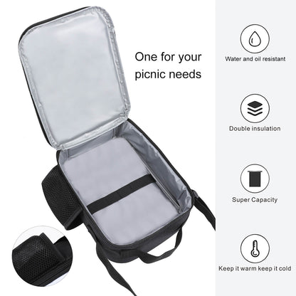 Insulated Lunch Bag with 600D Polyester