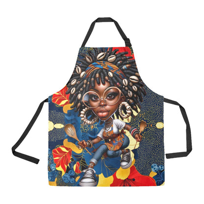 AfroChef Mode Kitchen Apron All Over Print Apron