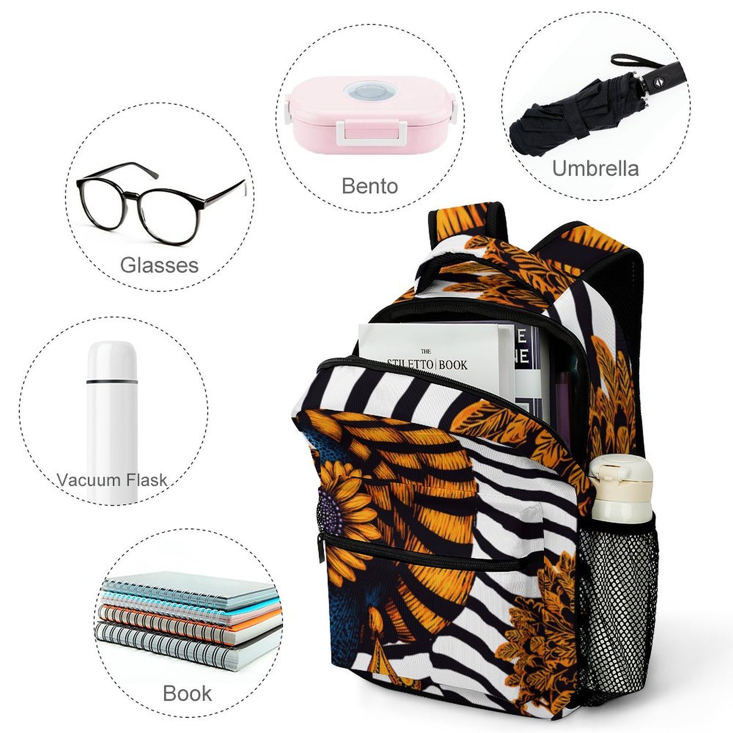 Children's School Backpack A012 (8 Sites)