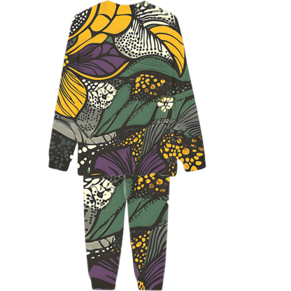 Purple Reign Men's Pajama Set (AOP) #PR8