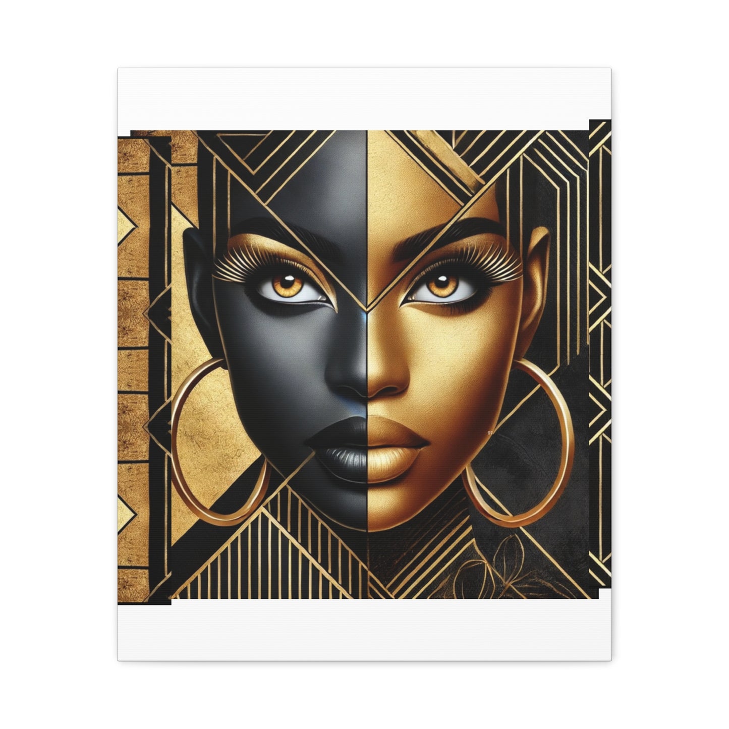 Amber Radiance Matte Canvas, Stretched, 1.25" #AR1