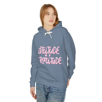 Affirmations Unisex Lightweight Hooded Sweatshirt #AU5