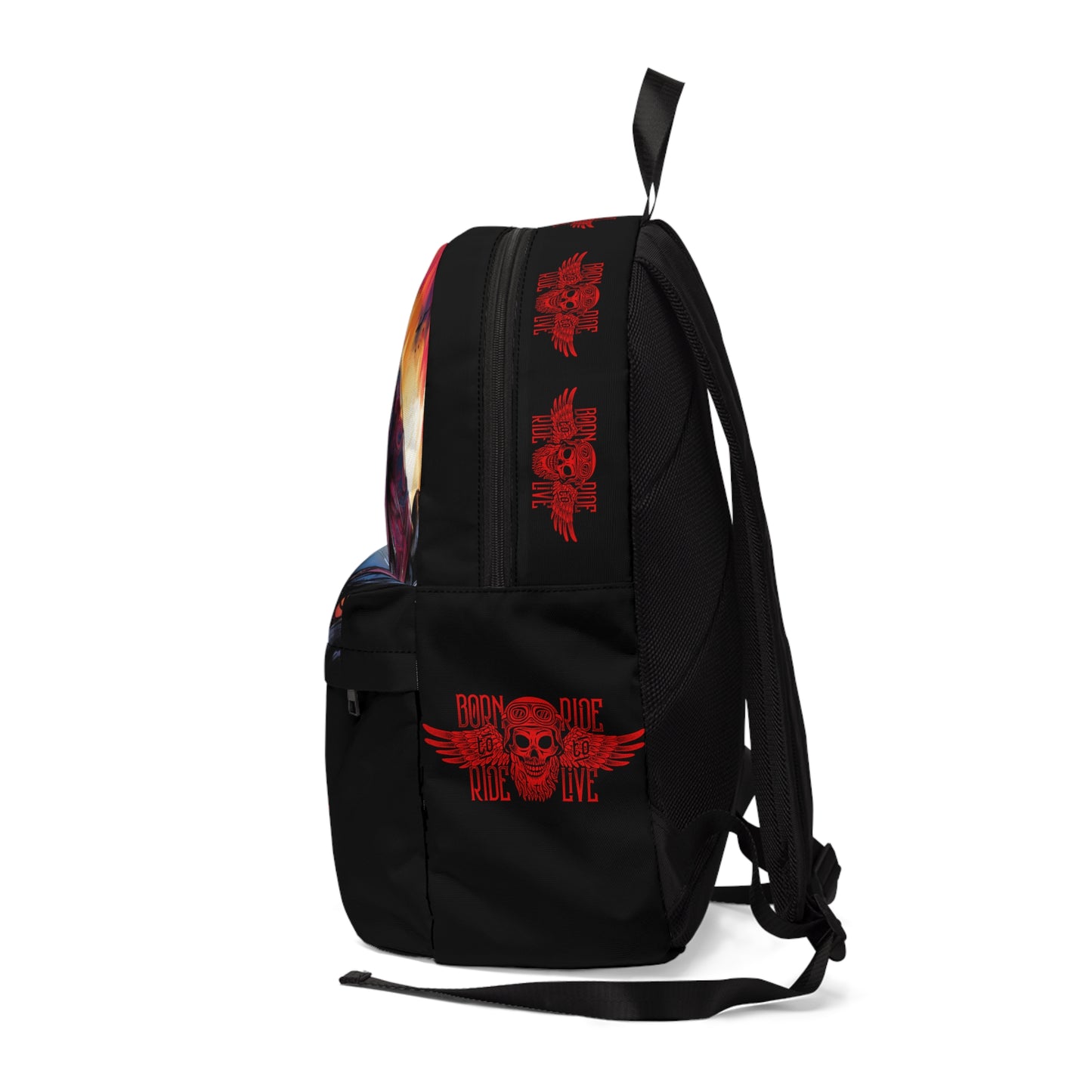Born To Ride Unisex Classic Backpack #13M