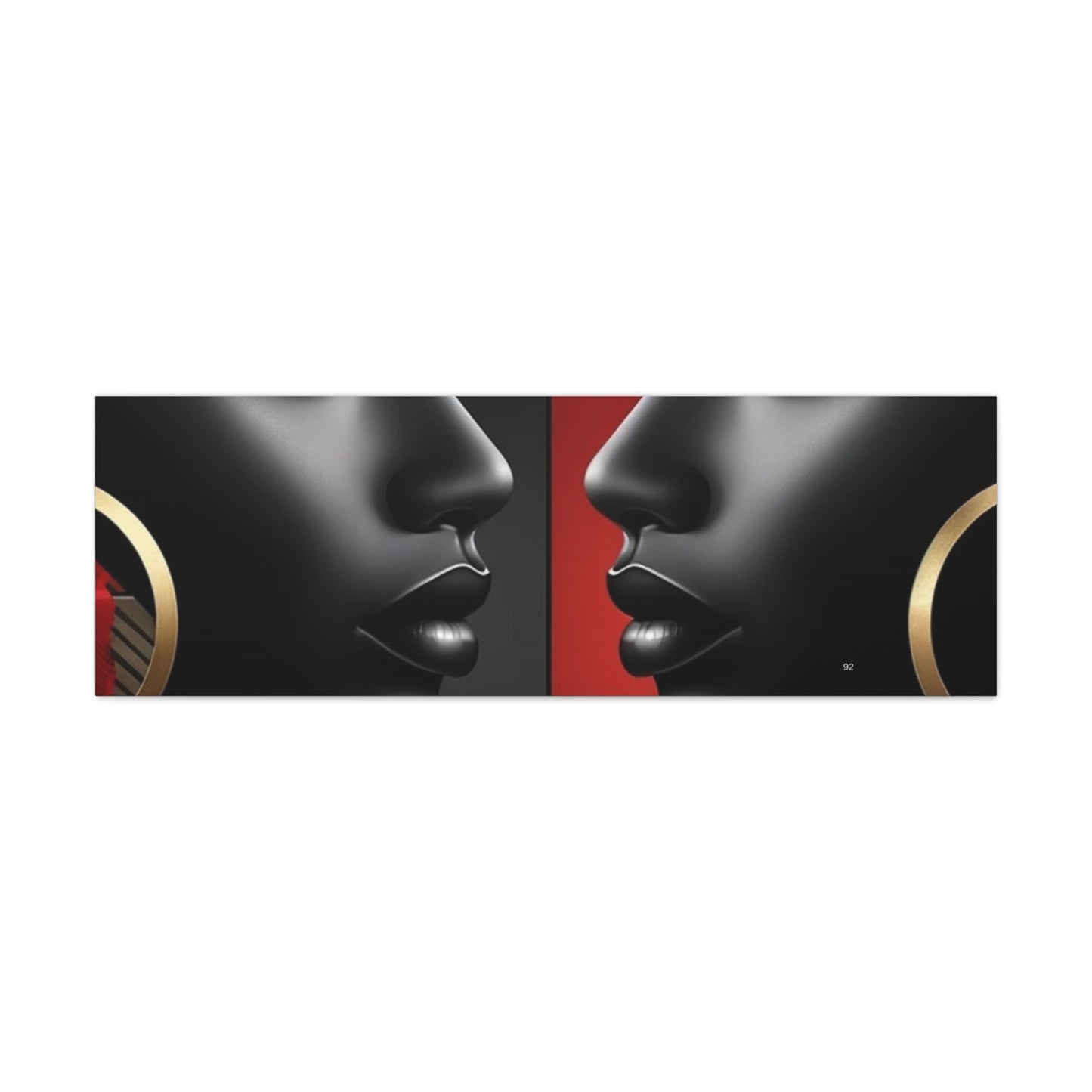 Dual Faced Matte Canvas, Stretched, 1.25" #DF1