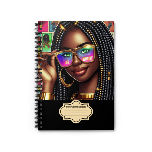 Back to School Affirmations Spiral Notebook - Ruled Line #7