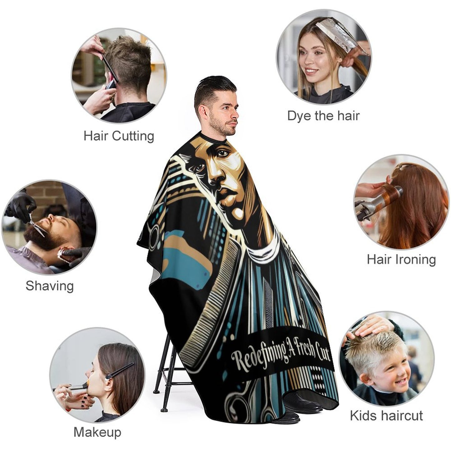 Adult barber apron Adult Barber Apron