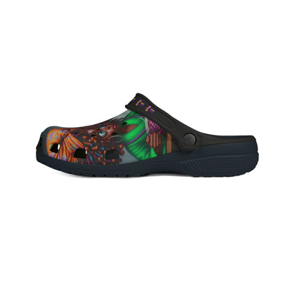 Monday Vibes EVA Foam Rubber Shoes (AOP) #MV1