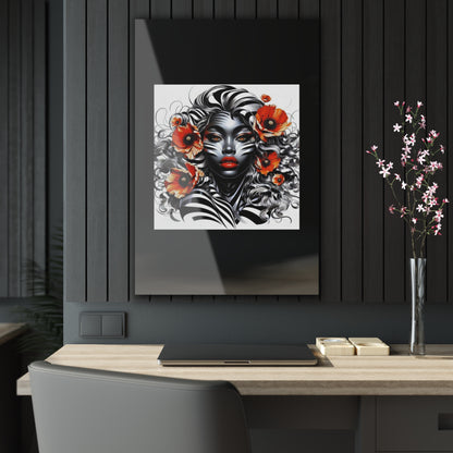 Zebra Fantasy Acrylic Prints #ZF24