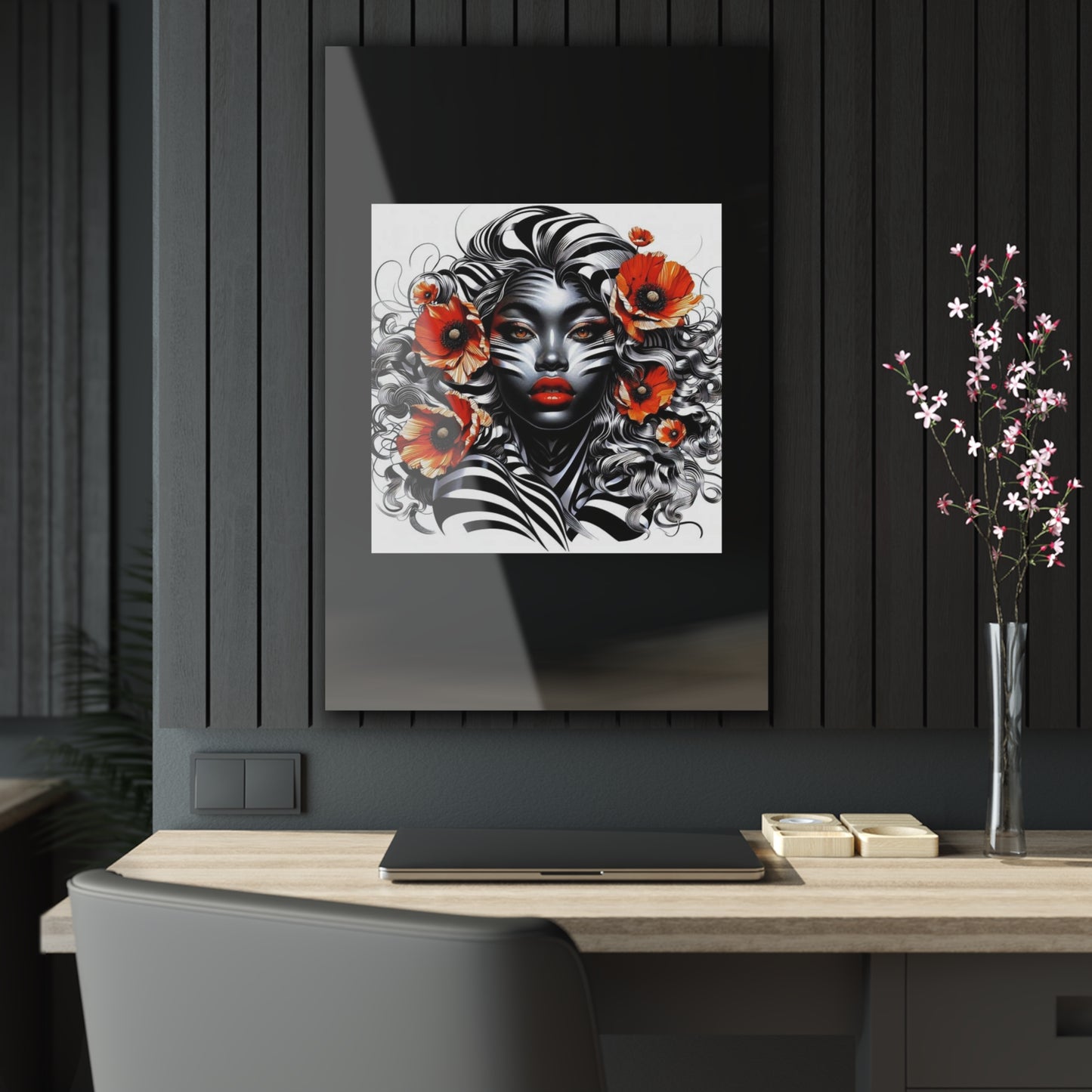 Zebra Fantasy Acrylic Prints #ZF24
