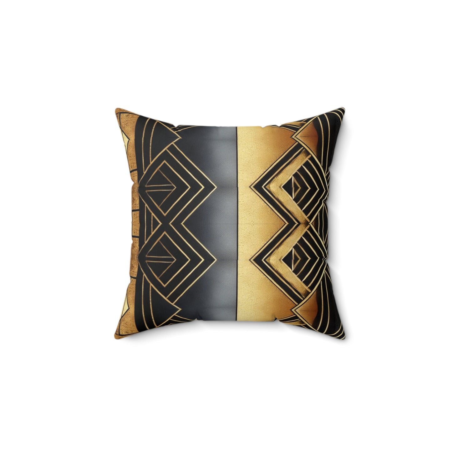 Amber Radiance Spun Polyester Square Pillow #AR1