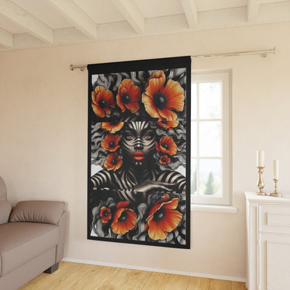 Zebra Fantasy Window Curtains (1 Piece) #ZF33