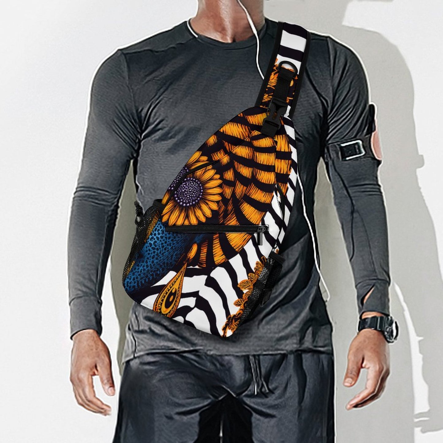 Create Unique Sling Bags with Our durable polyester (All-Over Printing)