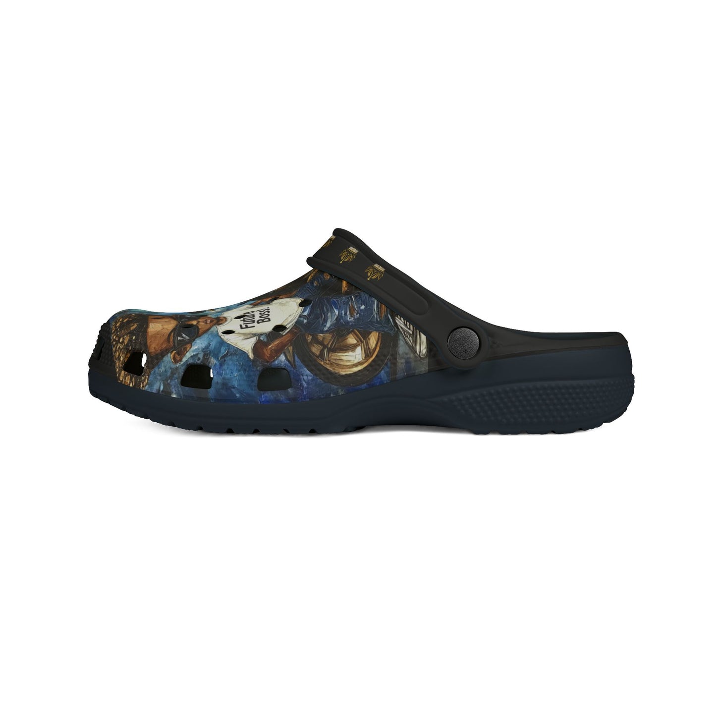Future Boss EVA Foam Rubber Shoes (AOP) #25U