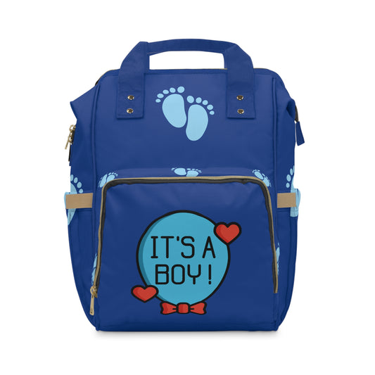 It's A Boy Multifunctional Diaper Backpack #IAB1