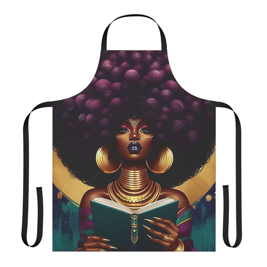 The Secret Ingredient Apron, 5-Color Straps (AOP) #TSI1