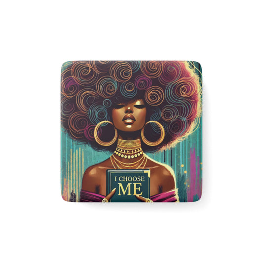 I Choose Me Porcelain Magnet, Square #ICM1