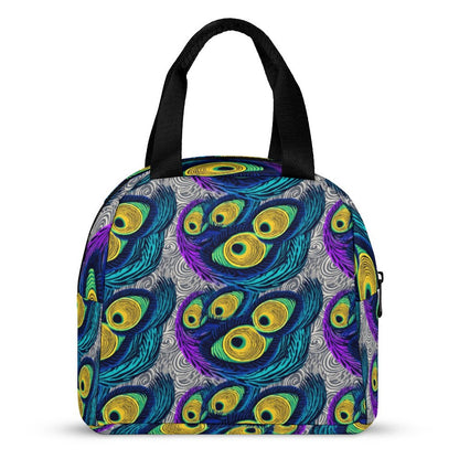 Insulated Lunch Bag with Pocket (All-Over Printing)