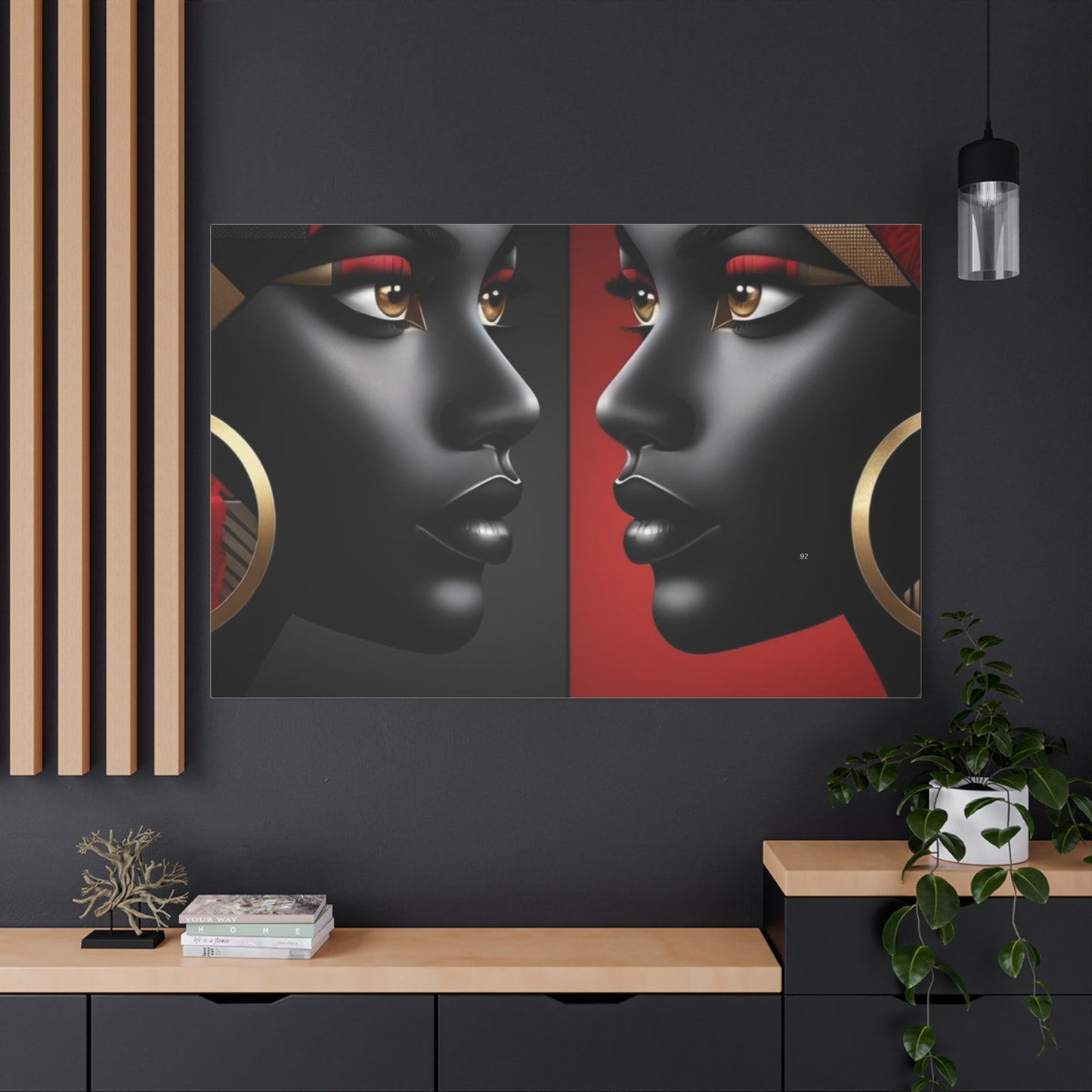 Dual Faced Matte Canvas, Stretched, 1.25" #DF1