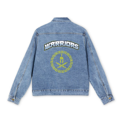 Warriors Men's Denim Jacket #1U
