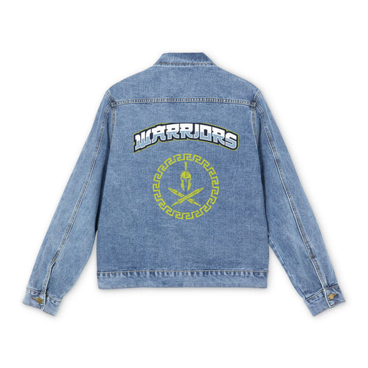 Warriors Men's Denim Jacket #1U
