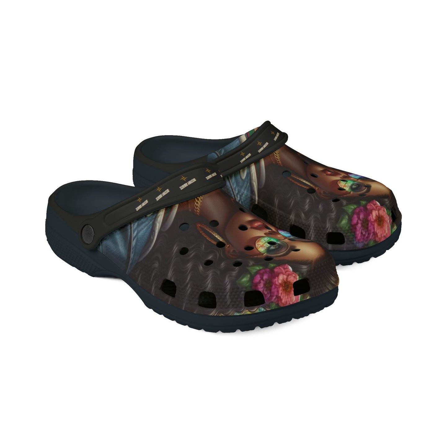 Destined For Greatness EVA Foam Rubber Shoes (AOP) #33U