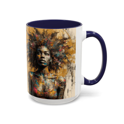Afrocentric Accent Coffee Mug (11, 15oz) #AACM1