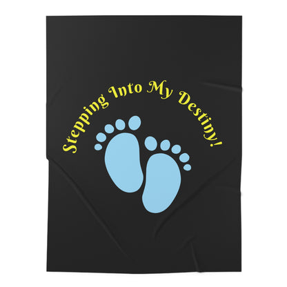 Stepping Into My Destiny Baby Swaddle Blanket #SID2