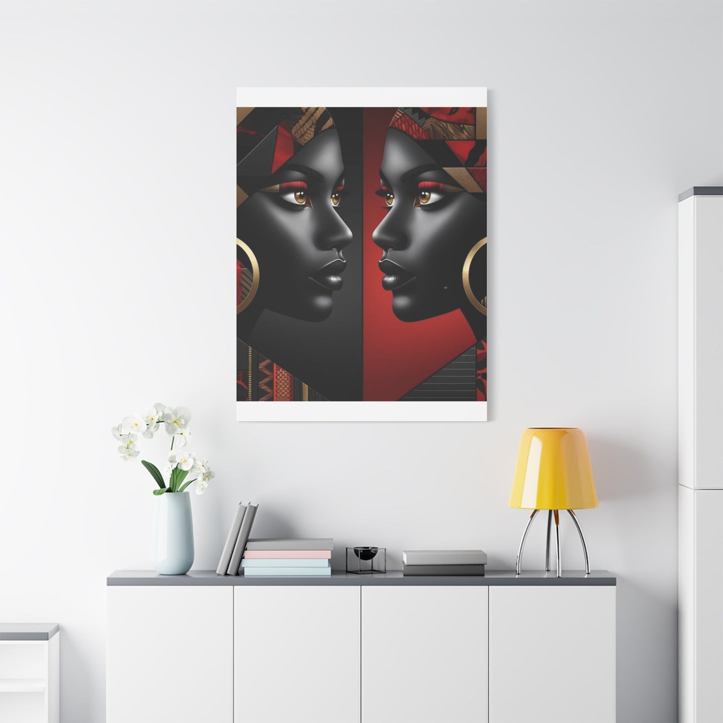 Dual Faced Matte Canvas, Stretched, 1.25" #DF1