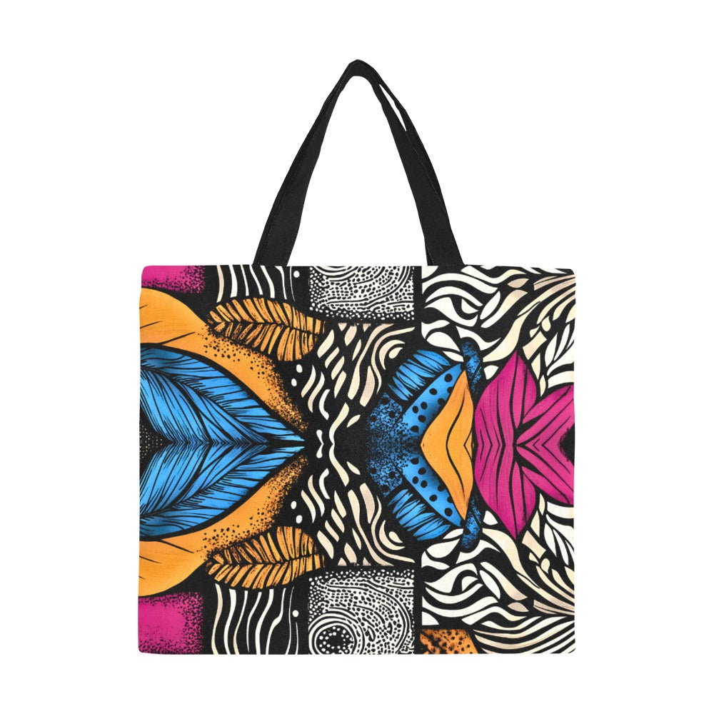 All Over Print Canvas Tote Bag(Large)