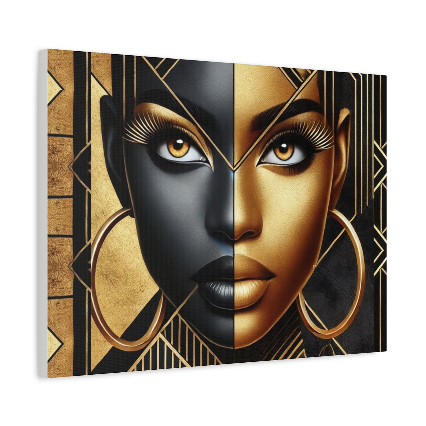Amber Radiance Matte Canvas, Stretched, 1.25" #AR1