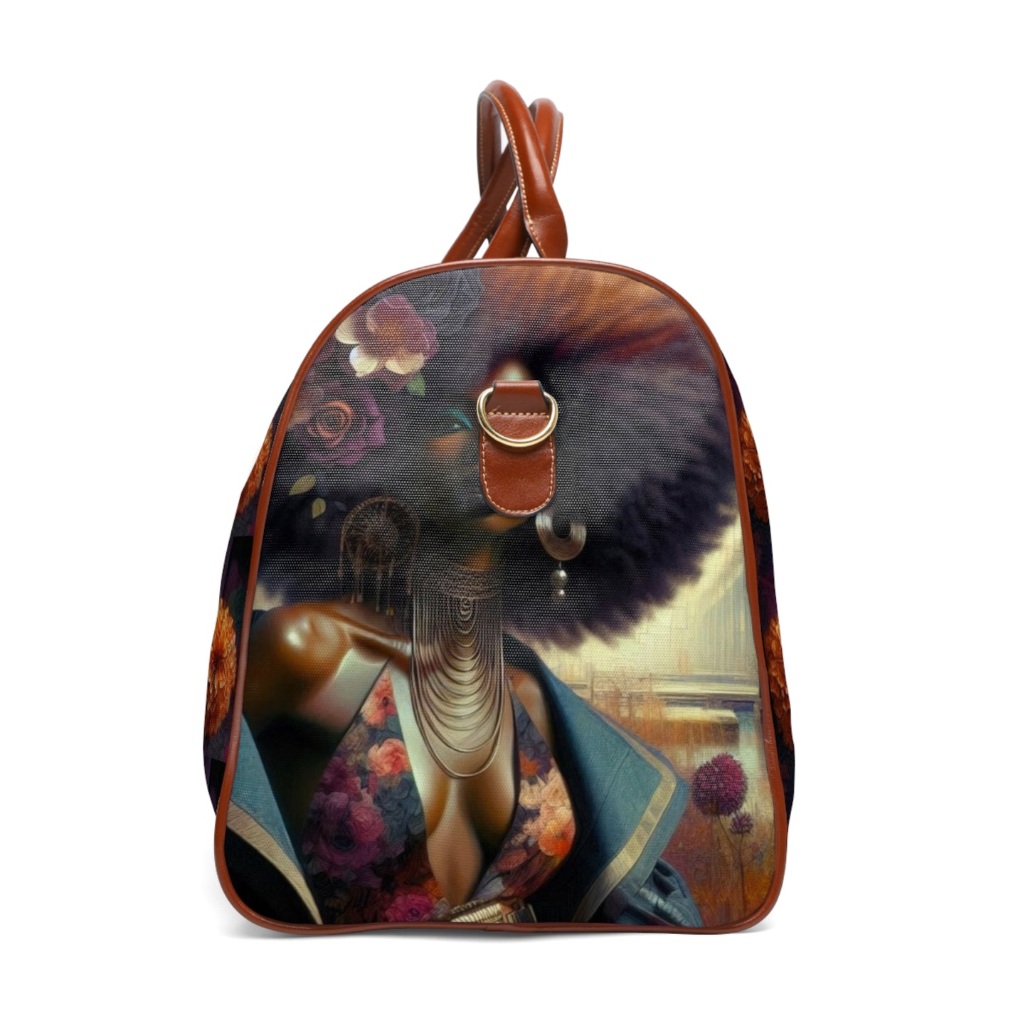 Afrocentric Beauty Luxury Waterproof Travel Bag #AB2