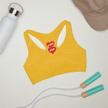 UR Worthy-UR More Girls' Double Lined Seamless Sports Bra (AOP) #15