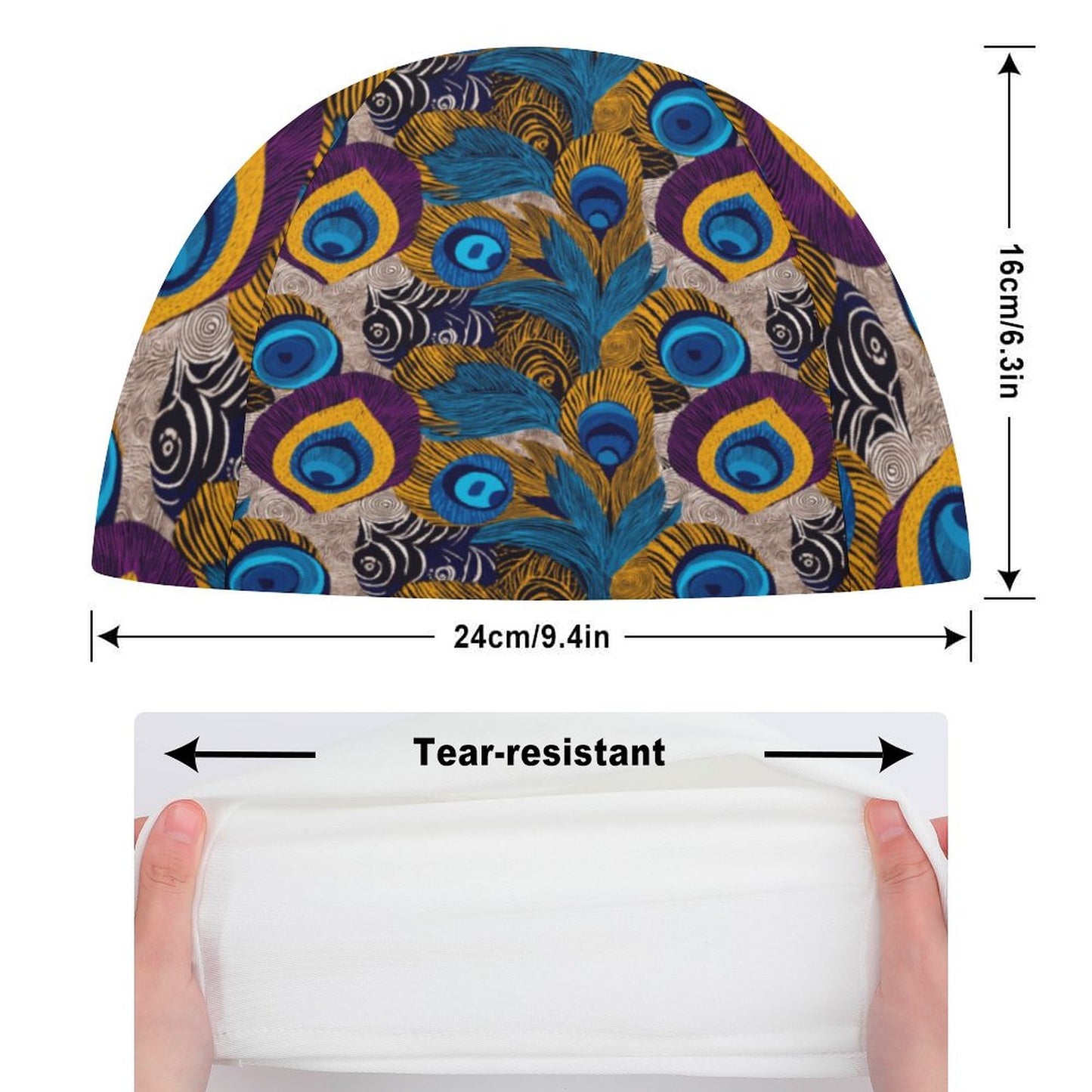Swimming Cap for Women and Men (All-over Printing)