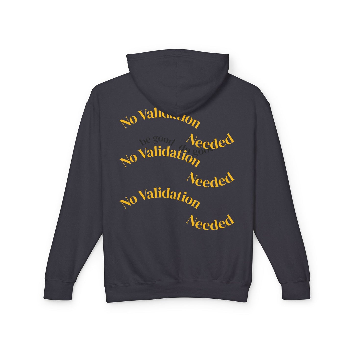 Empowering Affirmations Lightweight Hoodie, Inspirational Sweatshirt, Self Love