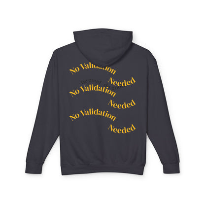 Empowering Affirmations Lightweight Hoodie, Inspirational Sweatshirt, Self Love
