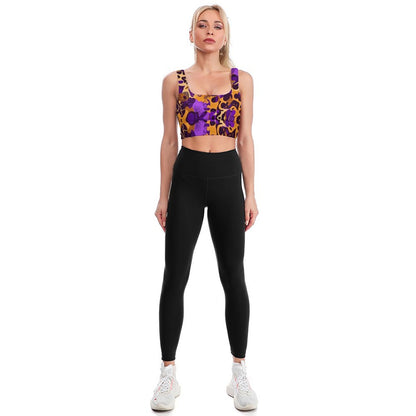 Custom Sports Bra Designs-Yoga Support Bras YJ037