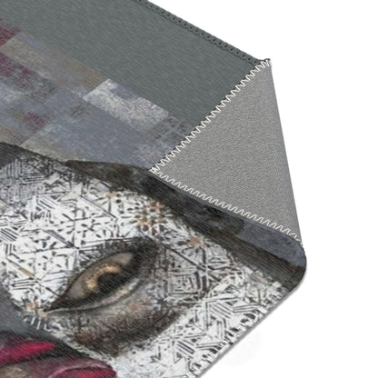 Artistic Area Rug, Bohemian Decor, Modern Home Accent, Unique Living Room Carpet, Contemporary Floor Mat, Statement Piece
