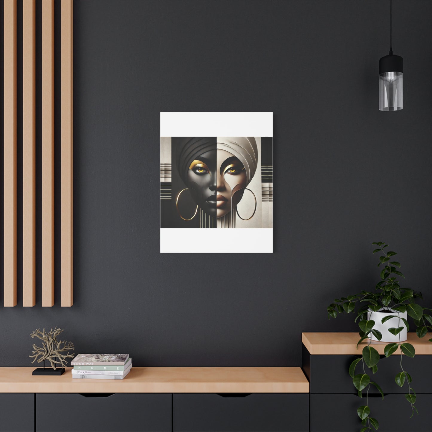 Duality Matte Canvas, Stretched, 1.25" #DLTY1
