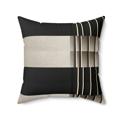 Duality Spun Polyester Square Pillow #DLTY1