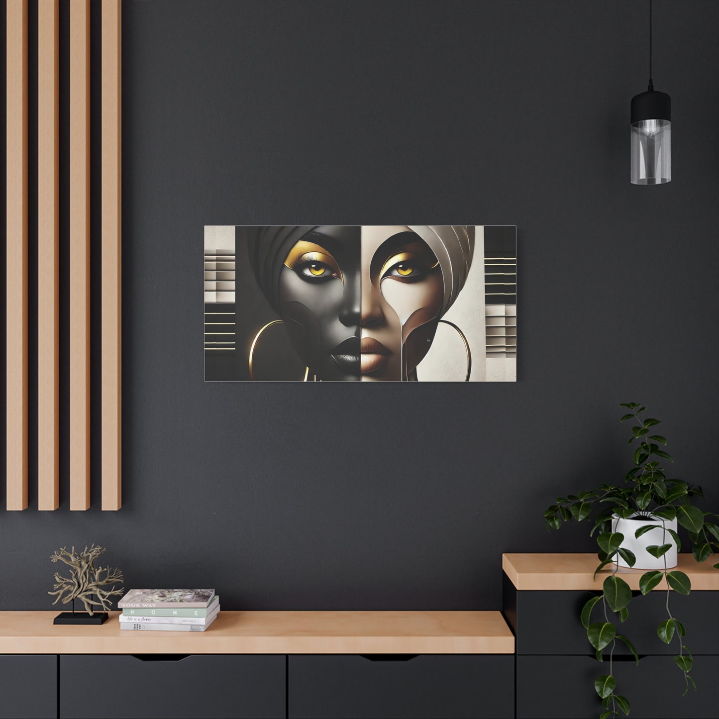 Duality Matte Canvas, Stretched, 1.25" #DLTY1