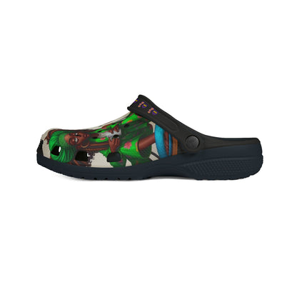Monday Vibes EVA Foam Rubber Shoes (AOP) #MV3