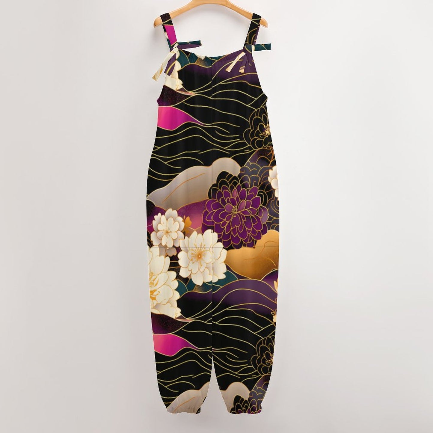 Jumpsuit with suspender Baggy Suspender Jumpsuit