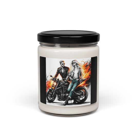 Born To Ride Scented Soy Candle, 9oz #13M